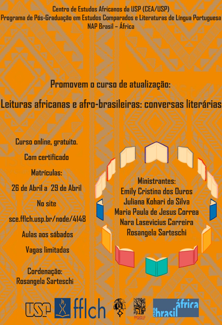 curso de Difusão: Leituras Africanas e afro-brasileiras- conversas literárias